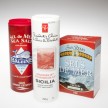 Three boxes of sea salts