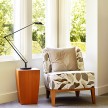 Sunlight on two sides of a room